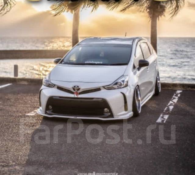Продам Сплиттер modellista Toyota Prius Alpha S рестайл ZVW40 купить в ...