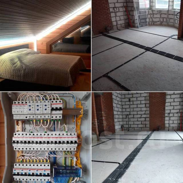 Электромонтажные работы. Электрик. Замена электропроводки в Артеме