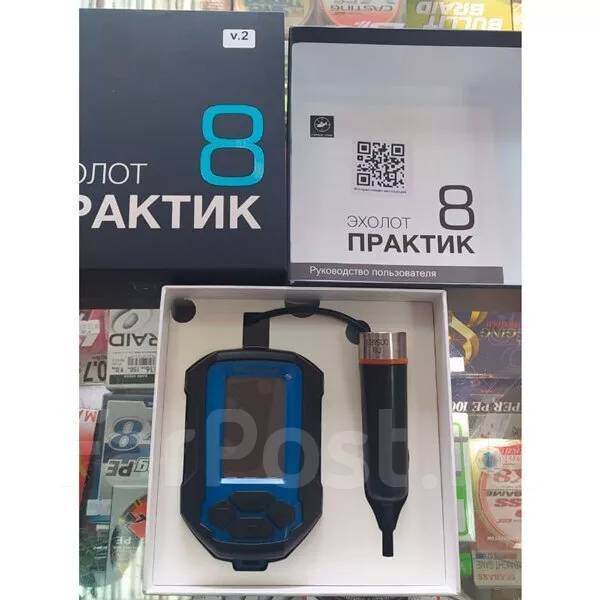 Эхолот Практик 8 v.2, новый, в наличии. Цена: 21 600₽ во Владивостоке