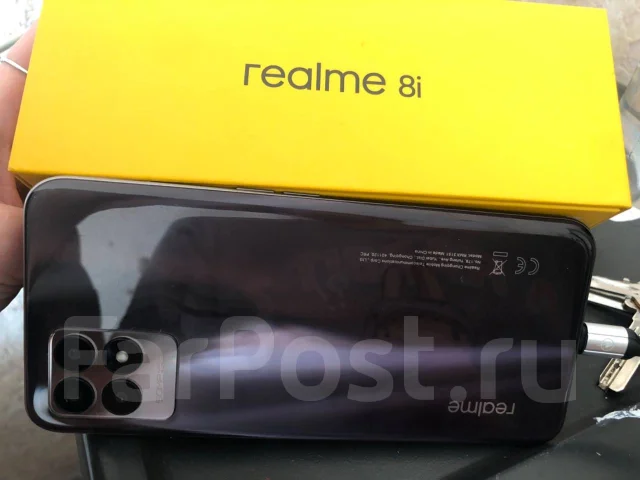 Realme 8i. �/�, 128 ��, ������, 3G, 4G LTE, NFC ����