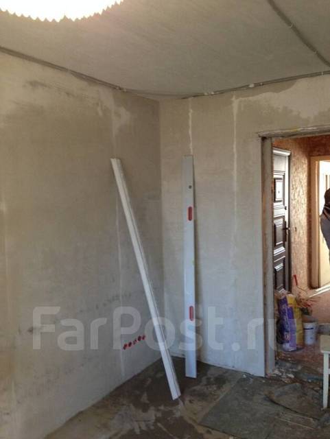 Механизированная штукатурка стен по маякам - Отделочные работы в Уссурийске