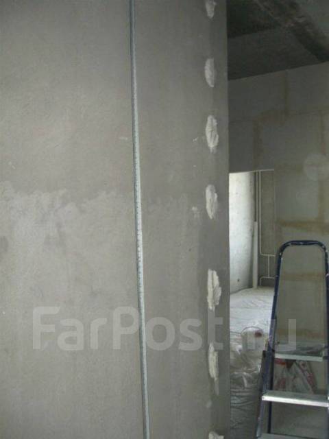 Механизированная штукатурка стен по маякам - Отделочные работы в Уссурийске