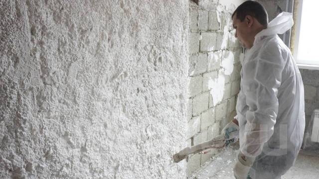 Механизированная штукатурка стен по маякам - Отделочные работы в Уссурийске