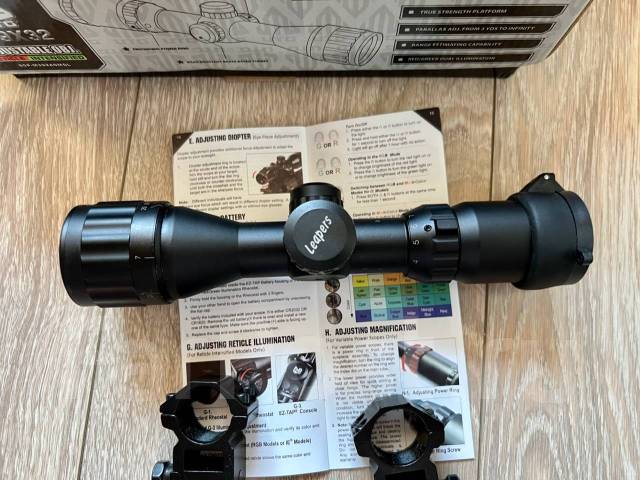 Оптический прицел Leapers 3-9x32 Compact с подсветкой (зел и красная ...