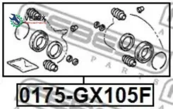 ����������� �������� ���������� ��������� Toyota MARK 2/Chaser/Cresta GX100 1996-2001 Febest 0175GX105F 0175GX105F ����