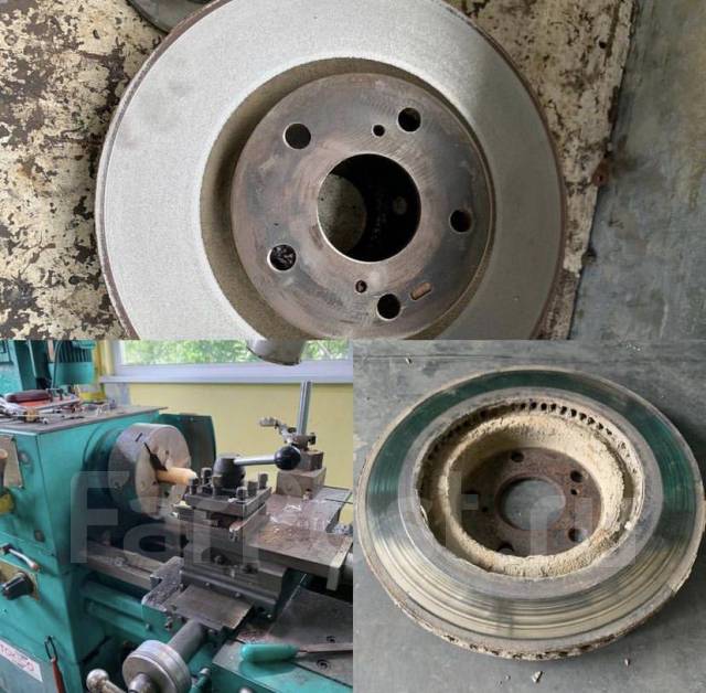 Проточка тормозных дисков, легковые автомобили в Артеме