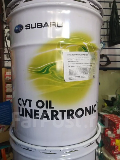 Subaru cvt oil lineartronic ii аналог