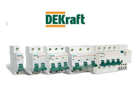 Автоматические выключатели ва 105. Декрафт автоматы ва-101 20а. Автоматический выключатель DEKRAFT С 63а. DEKRAFT ва-101 25а. Автоматический выключатель ва101 3р 40а 4,5ка х-ка d DEKRAFT.