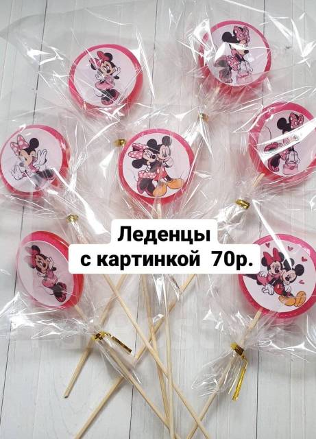 Леденец с логотипом, леденцы с картинкой, печатью на палочке - Готовая ...