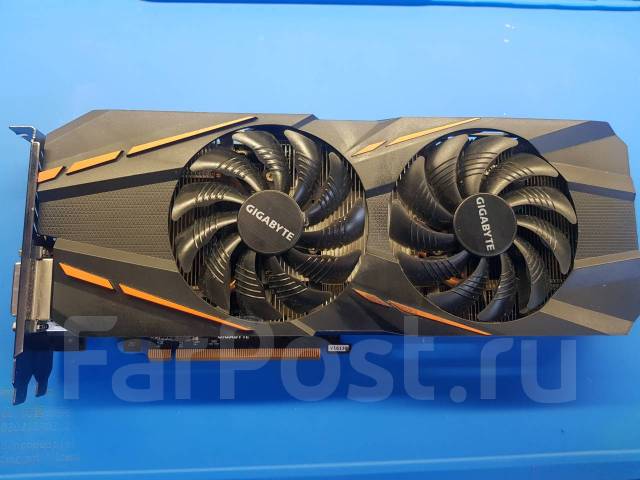 Видеокарта Gigabyte GeForce GTX 1060 6Gb, б/у, в наличии. Цена: 5 500 ...