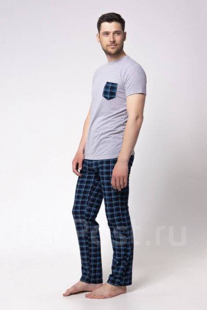 Продается мужской костюм с брюками для дома и отдыха(Россия), размер ...