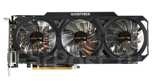 Gigabyte AMD Radeon R9 280X GV R928XOC 3GD 3Gb 384Bit 7 500