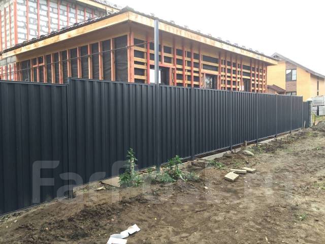 Австралийский забор (под ключ) - Металлоконструкции и прокат в Артеме