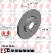 ���� ��������� ! �����. 299x25/48-5x114 Mazda 6 Gh 1.8/2.0/2.0D/2.2D/2.5 07 OTTO Zimmermann 370308320 370308320 ����
