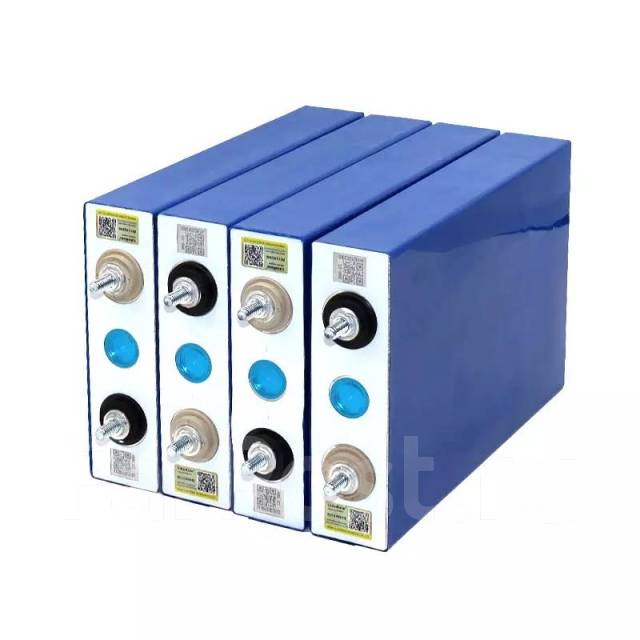 Аккумулятор 12в, комплект 4шт LiFePo4 3,2в*105Ah(реально 78Ач), б/у, в ...