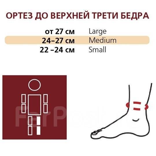 Ортез на бедро Turbocast (Турбокаст), S - Медицинские изделия, оптика и ...
