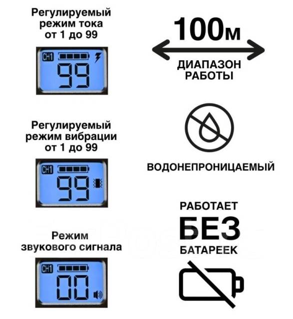 Управляемый электроошейник для собак RT880, Р-880,2 ошейника. Водостойк ...