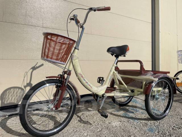 Велосипед трёхколёсный для взрослых 3Bike, трехколесный, трицикл, сталь ...