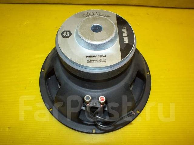 Пассивный сабвуфер 12" Macrom M2W.124, компонентные, 76,2 x 76,2 см (30 ...