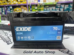 EK700 �������������� ������� 19.5/17.9 ���� 70Ah 760A 278/175/190 AGM EK700 ����