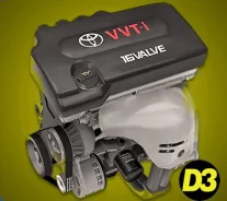 �������� ������� ��� ���������� ��������� Toyota 2AZFE STD/������ 04111-28053 ����