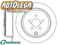 ���� ��������� ������ G-brake Subaru Forester SH / Impreza GR / Legacy GR-01898 ����