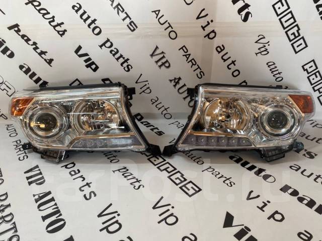 Фары рестайлинг для Toyota Land Cruiser 200, 2008-2015 год купить во ...