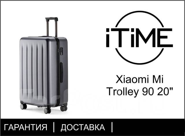 Дорожный чемодан Xiaomi 90 Points Mi Trolley 20" Ручная кладь Серый ...