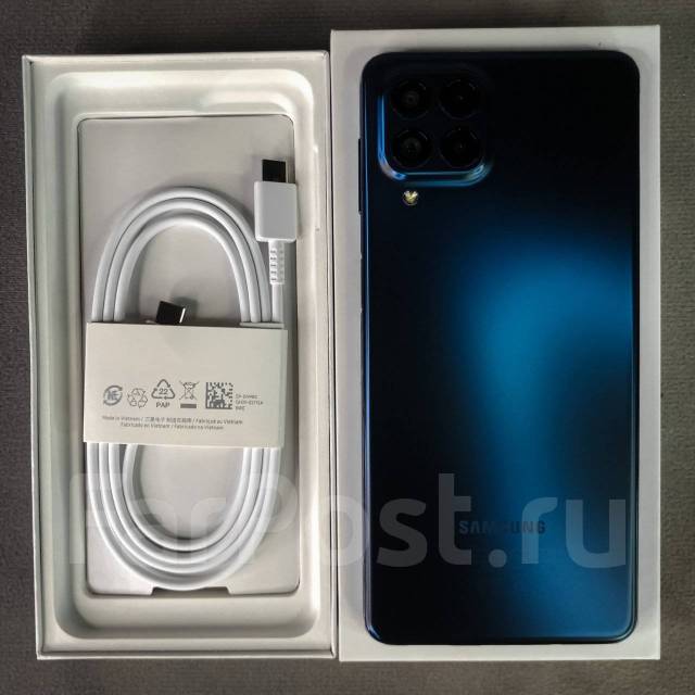 Samsung Galaxy M53 5G 8ГБ+256ГБ Синий! Global! NFC! + BTНаушники ...