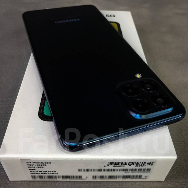 Samsung Galaxy M53 5G 8ГБ+256ГБ Синий! Global! NFC! + BTНаушники ...