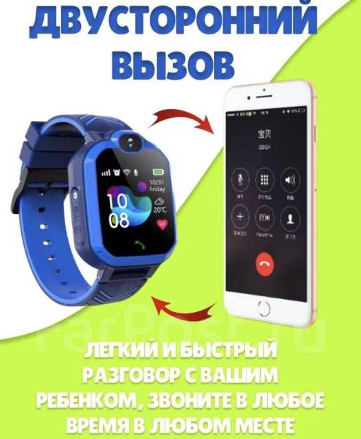 Детские часы с сим картой, GPS трекер, телефон, Smart Baby Watch 4G Y79 ...
