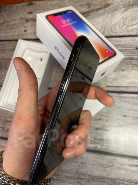 Apple iPhone X. �/�, 64 ��, ������, 3G, 4G LTE, NFC ����