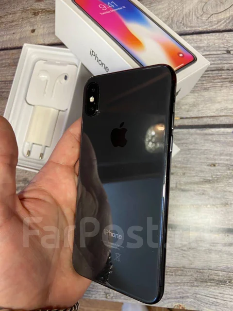 Apple iPhone X. �/�, 64 ��, ������, 3G, 4G LTE, NFC ����