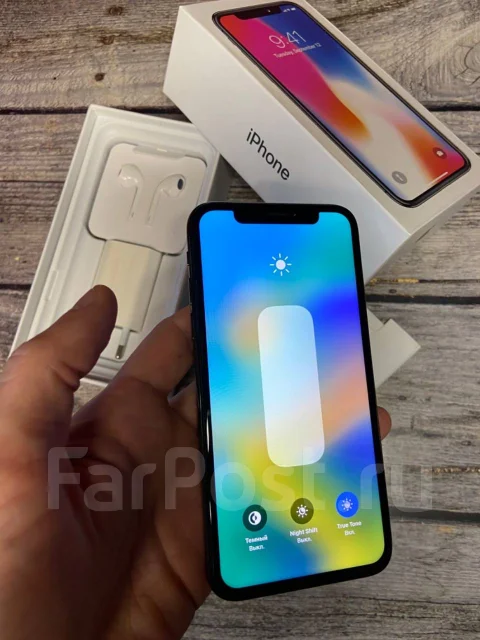 Apple iPhone X. �/�, 64 ��, ������, 3G, 4G LTE, NFC ����