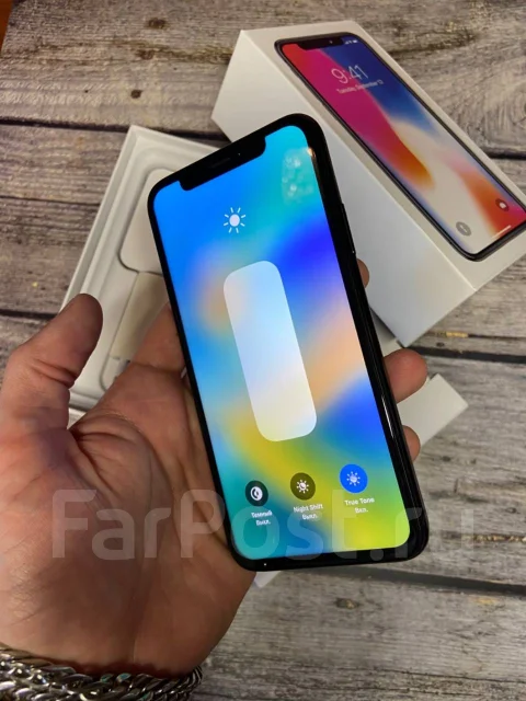 Apple iPhone X. �/�, 64 ��, ������, 3G, 4G LTE, NFC ����