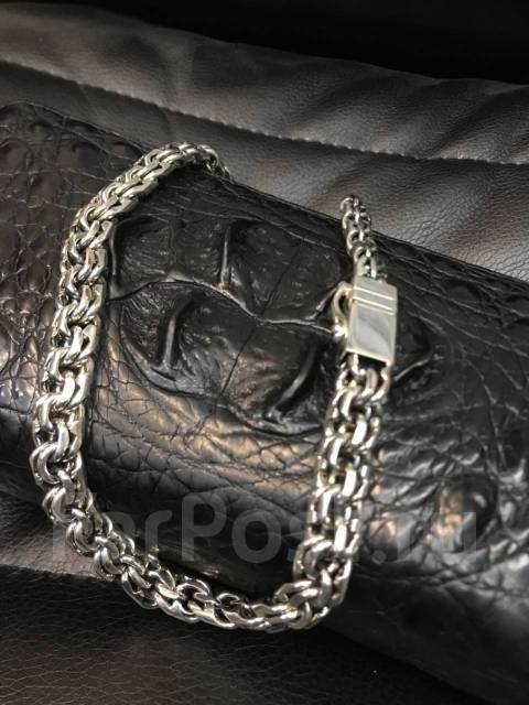 Цепь бисмарк серебро 925, мужчине, новый, в наличии. Цена: 30 000₽ во ...
