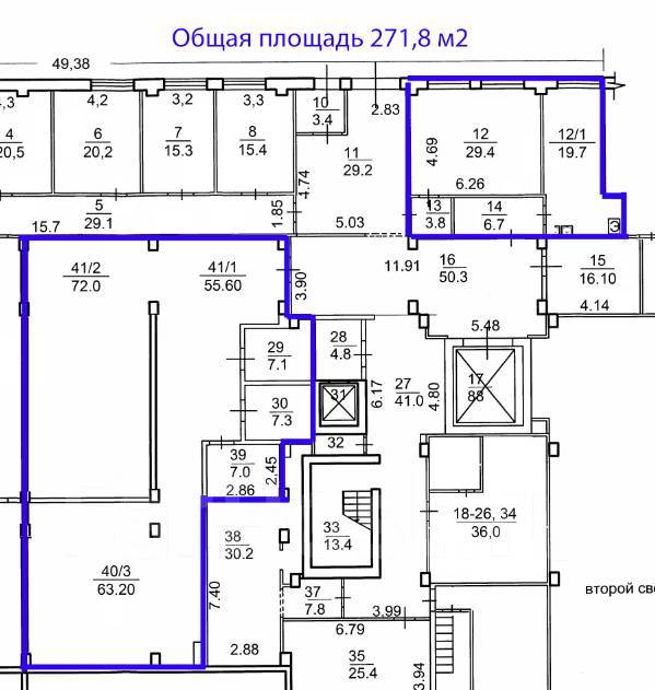 План производственного помещения