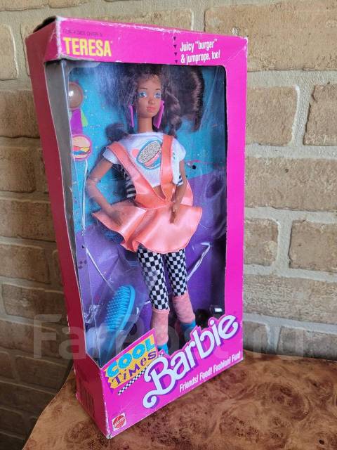 Teresa deals barbie doll