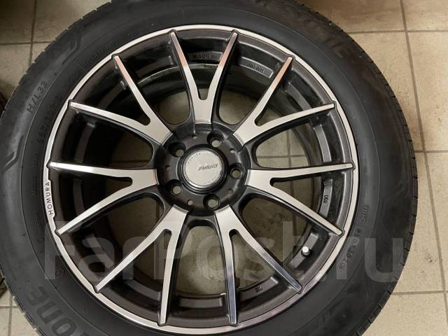 Редкие диски! RAYS Homura A7M R18 Made in Japan. Bridgestone 225/60/18 ...