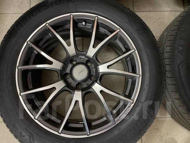 Редкие диски! RAYS Homura A7M R18 Made in Japan. Bridgestone 225/60/18 ...
