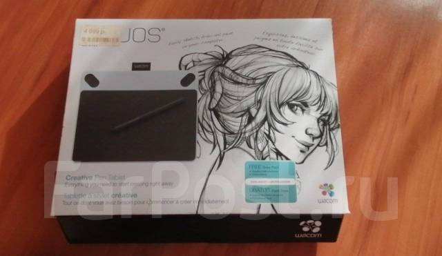 Графический планшет Wacom Intuos Draw 2540 lpi - Клавиатуры, мыши ...
