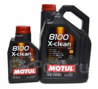 Motul 8100 X-Clean. 5W-40, �������������, 5��. ����
