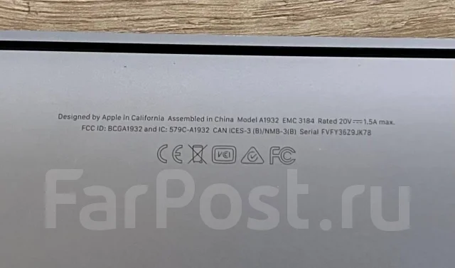 Apple MacBook Air 13 2018 MRE92. 13.3", 1,6����, ��� 8 ��, ���� 256���, WiFi: 1, Bluetooth: 1, ����������� �� 8��. ����