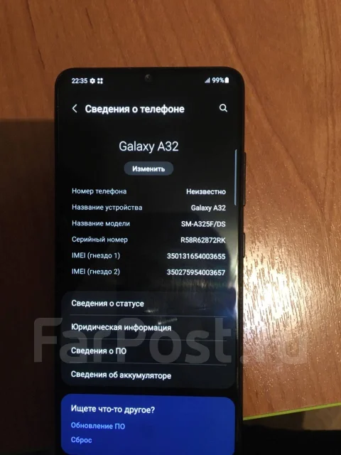 Samsung Galaxy A32. �/�, 128 ��, ������, 3G, 4G LTE, Dual-SIM ����