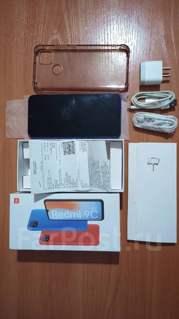 Xiaomi Redmi 9C. �/�, 32 ��, �����, 4G LTE, Dual-SIM, NFC ����