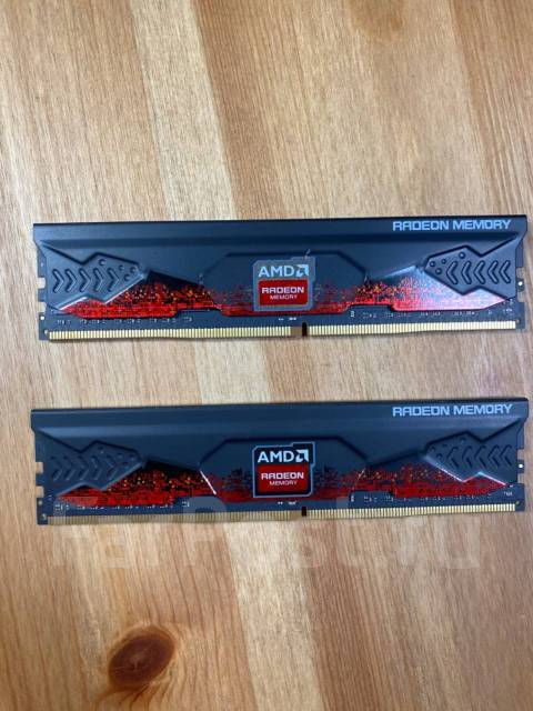Оперативная память DDR4 AMD Radeon R9 Gamer Series 8x2, 16 гб, б/у, в ...
