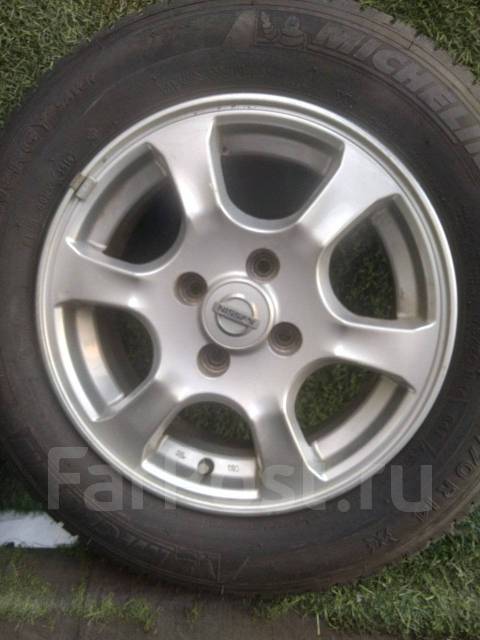 Michelin Energy Saver 175/70r14, Nissan R14,4x100,5/5jj, +43 - Колёса ...
