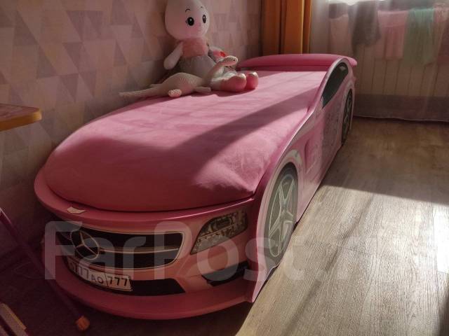 Кровать машина с бортами