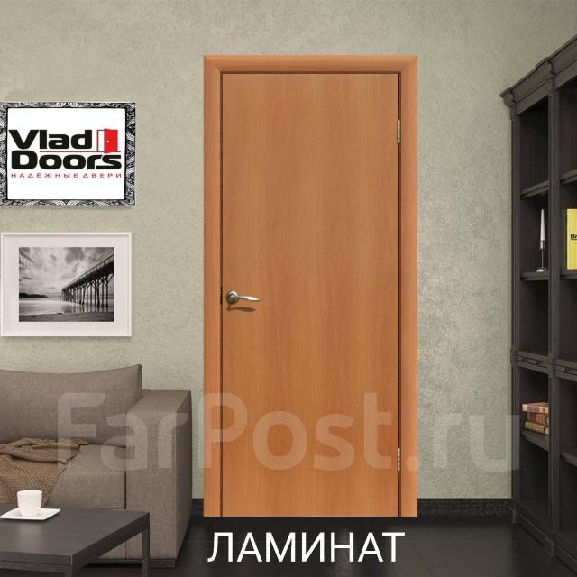 Дверь межкомнатная ламинированная, новый, в наличии. Цена: 2 200₽ во ...