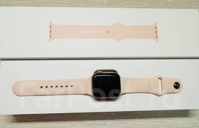 Часы оригинальные Apple Watch Series 4, GPS, iOS, б/у, в наличии. Цена ...